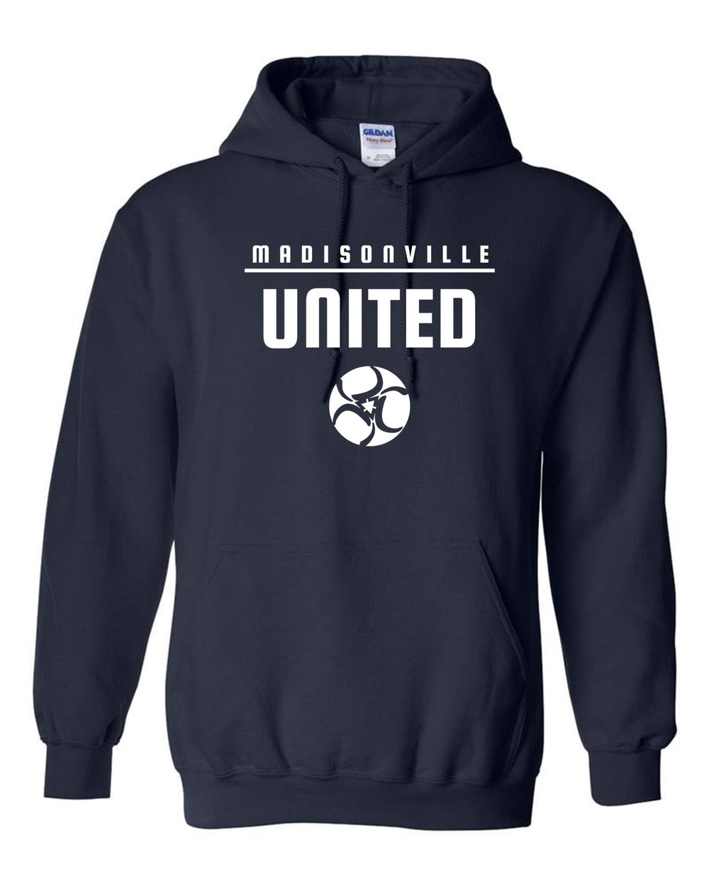 Madisonville United Hoody Madisonville United Spiritwear Navy Mens Small - Third Coast Soccer