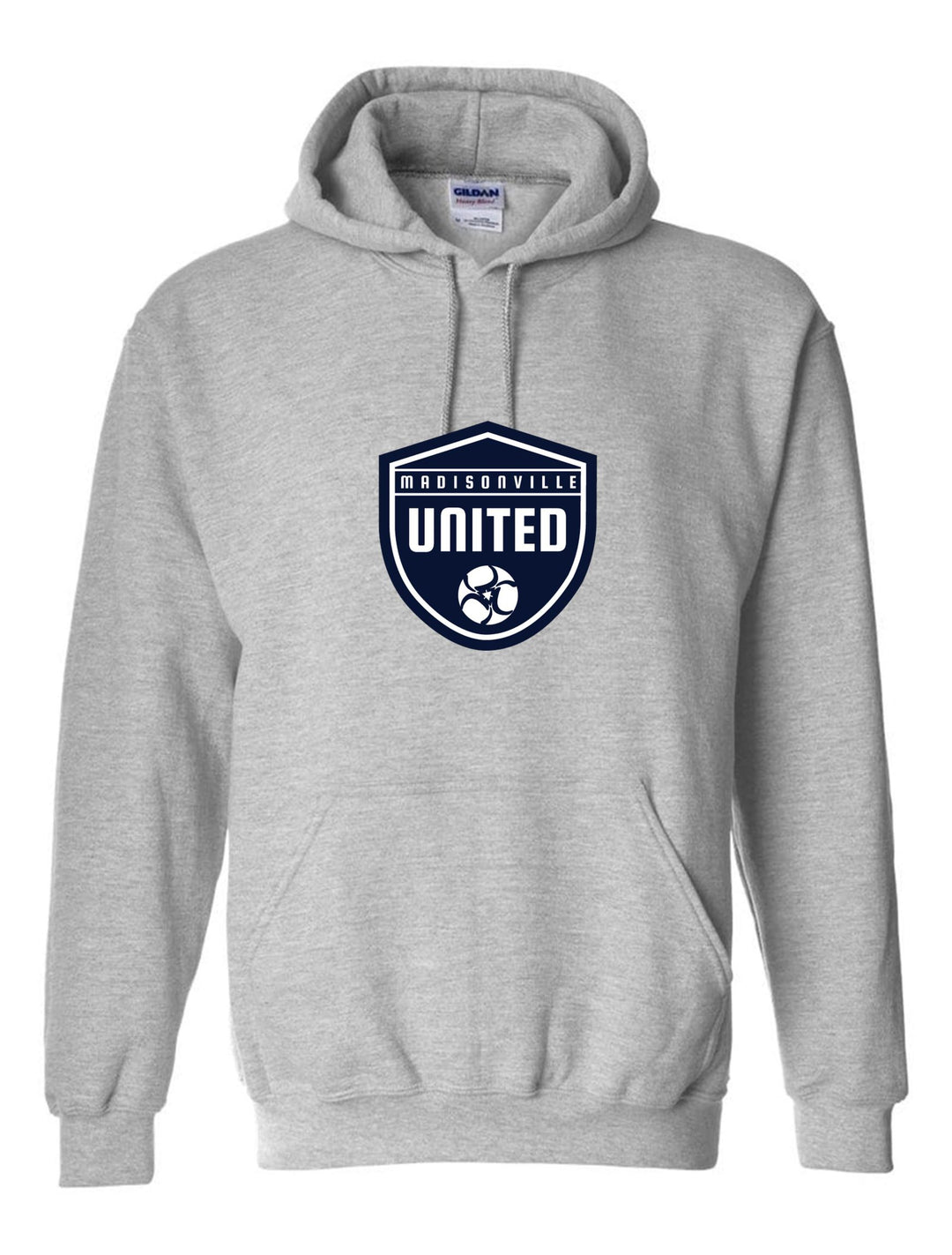 Madidsonville United Hoody - Black, Grey, Navy or White Madisonville United Spiritwear   - Third Coast Soccer
