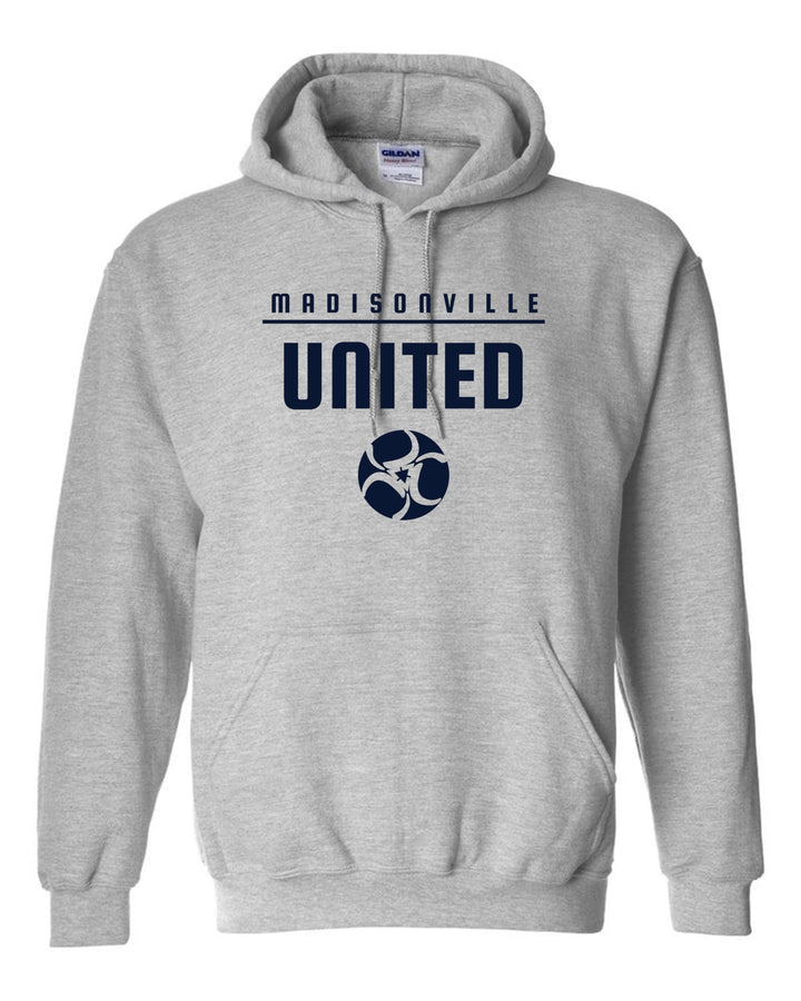 Madisonville United Hoody Madisonville United Spiritwear Sport Grey Mens Small - Third Coast Soccer