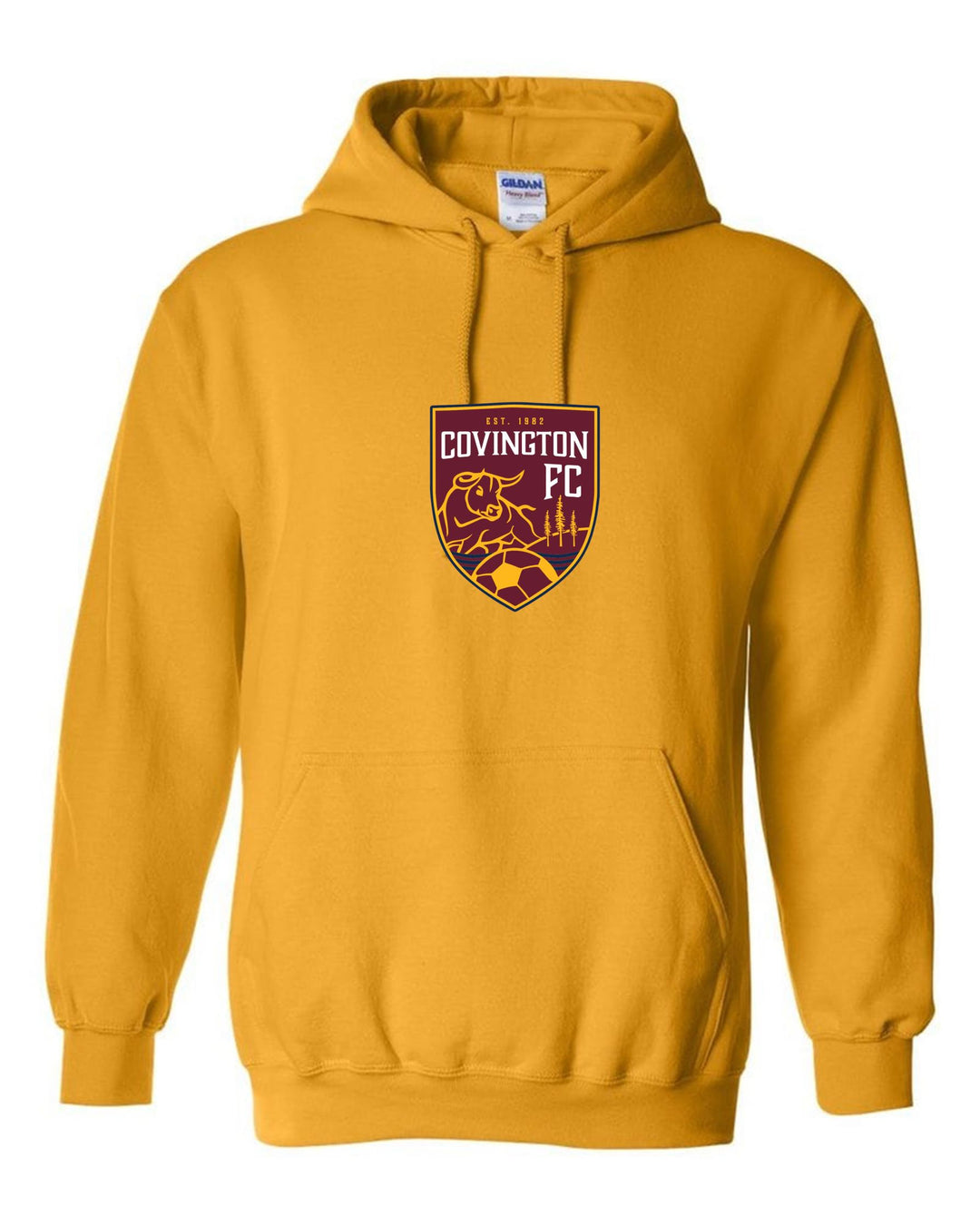 CYSA Hooded Sweatshirt - Navy, Gold or Grey CYSA Spiritwear NAVY MENS 2XL - Third Coast Soccer