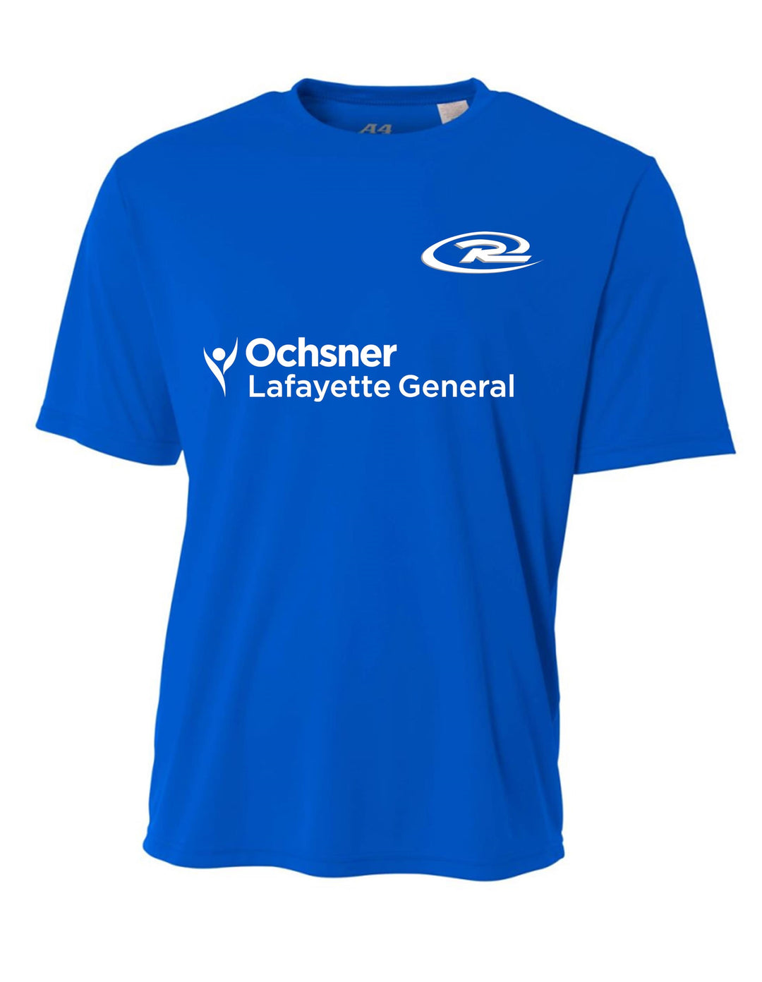 A4 Cajun Rush Youth Practice Tee Cajun Soccer Club ROYAL YOUTH EXTRA LARGE - Third Coast Soccer