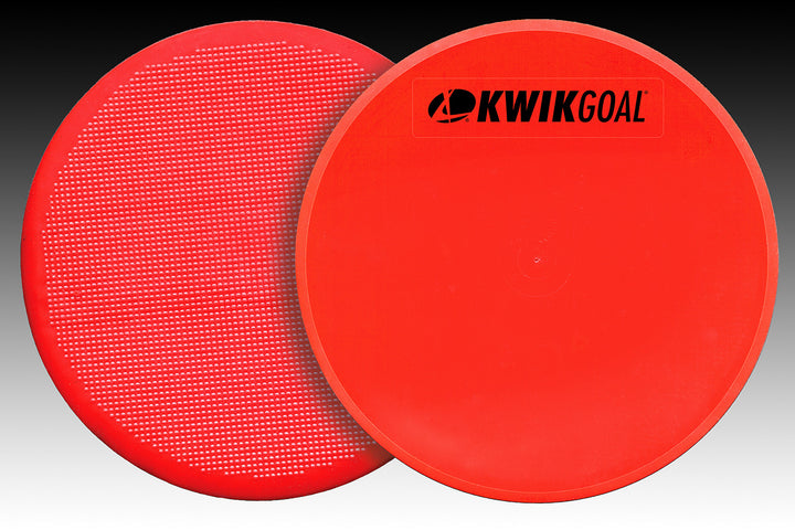 KwikGoal Flat Round Markers (Pack of 10) Field Equipment   - Third Coast Soccer