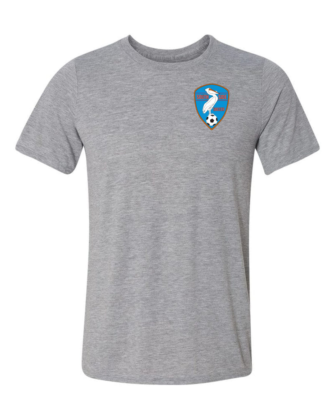 Southside Youth Soccer Short Sleeve T-Shirt SYS Spiritwear SPORT GREY MENS 2XL - Third Coast Soccer
