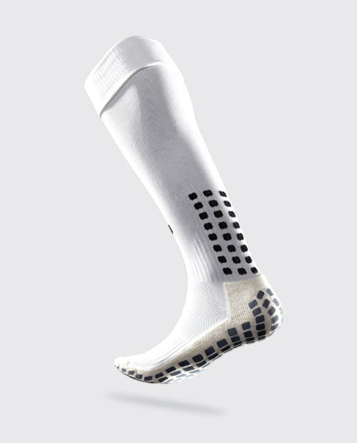 TRUsox Full Length Sock Socks White Large - Third Coast Soccer