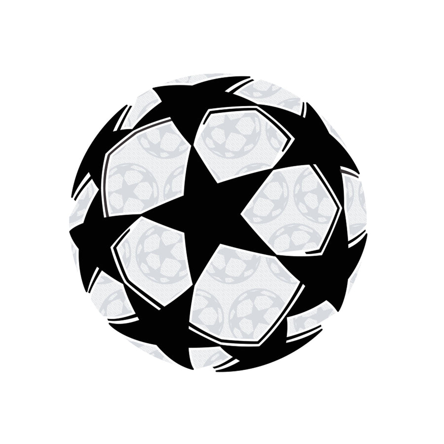 Uefa Champions League Patches Replica Hero Printing STAR BALL  - Third Coast Soccer