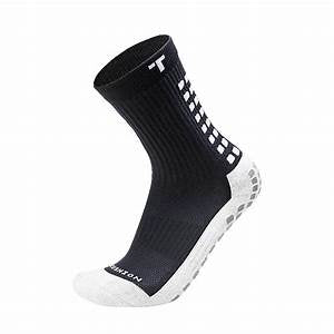 TRUsox Mid Calf Cushion Sock 3.0 Socks Black Large - Third Coast Soccer