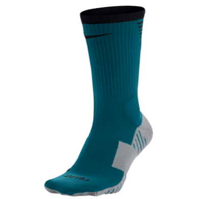 Nike Dry Squad Crew Sock Socks Blustery/Black XSmall - Third Coast Soccer