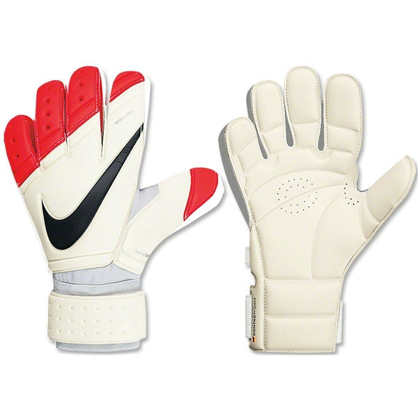 Nike Premier SGT Goalkeeper Glove - White/Total Orange Gloves WHITE/WHITE/TOTAL ORANGE 11 - Third Coast Soccer