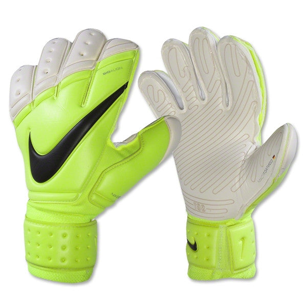 Nike Premier SGT Goalkeeper Glove - White/Total Orange Gloves Volt/White/Black 11 - Third Coast Soccer