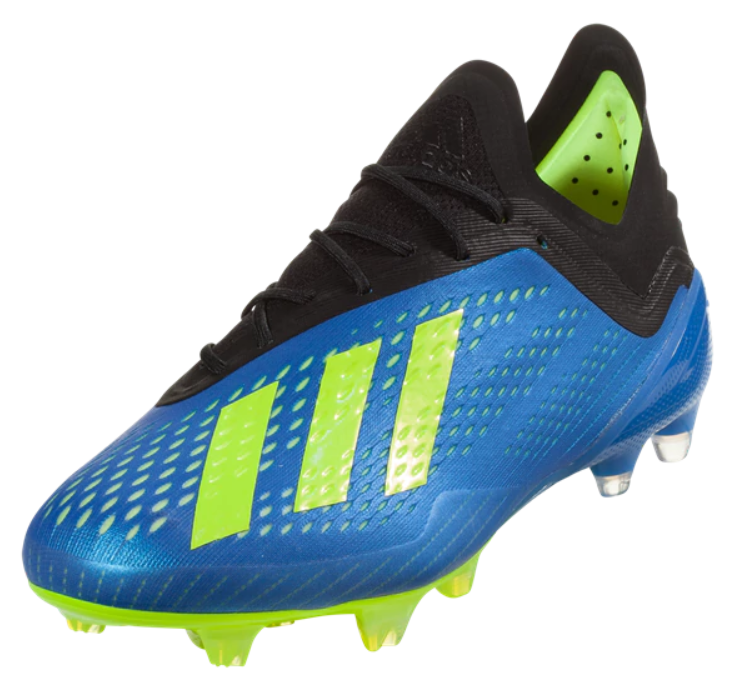 adidas X 18.1 Fg - Blue/Solar Yellow/Black Mens Firm Ground Emode/Emode/Emode Mens 6.5 - Third Coast Soccer