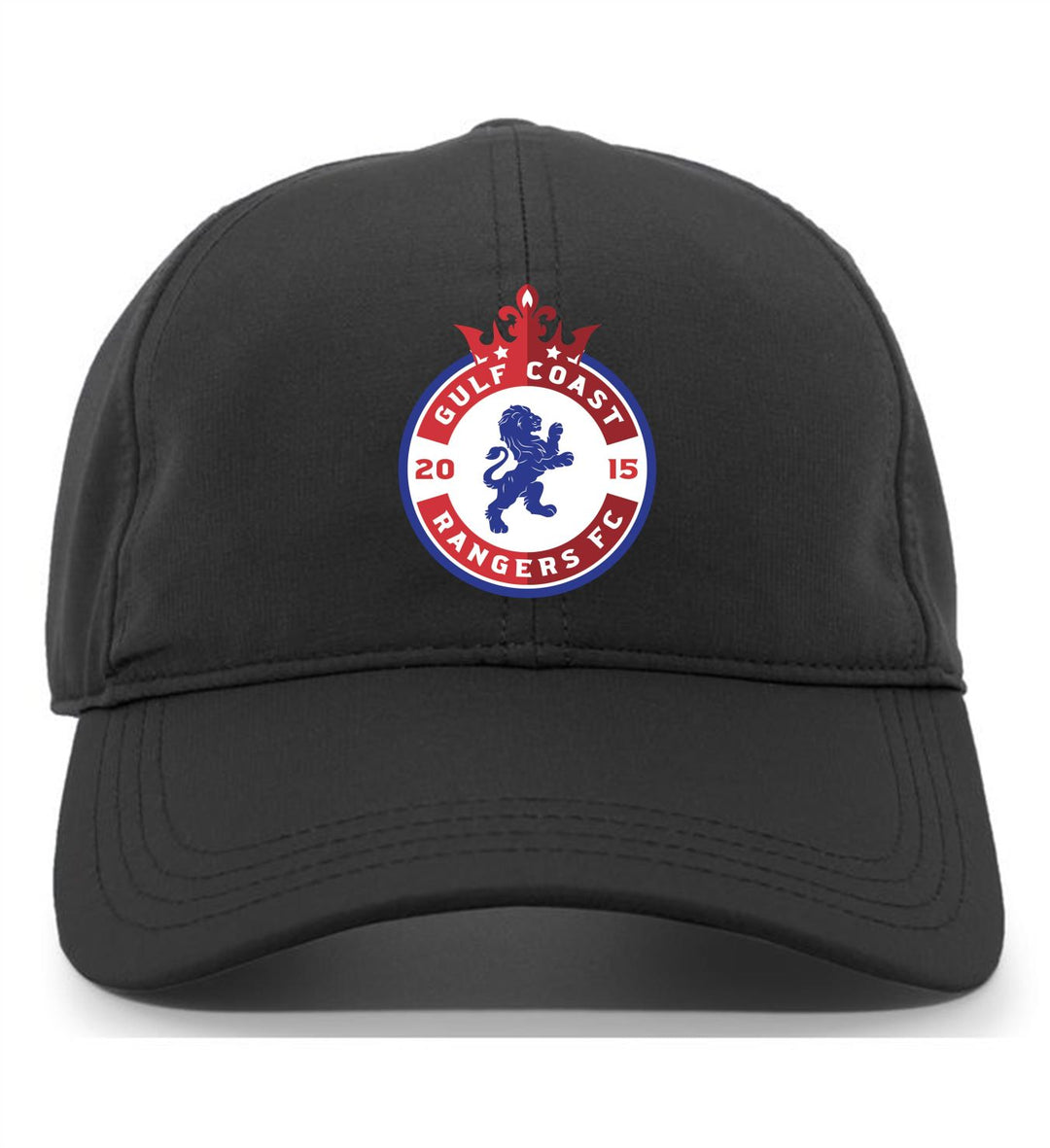 TCS Rangers Adjustable Cap  BLACK FULL COLOR PATCH - Third Coast Soccer