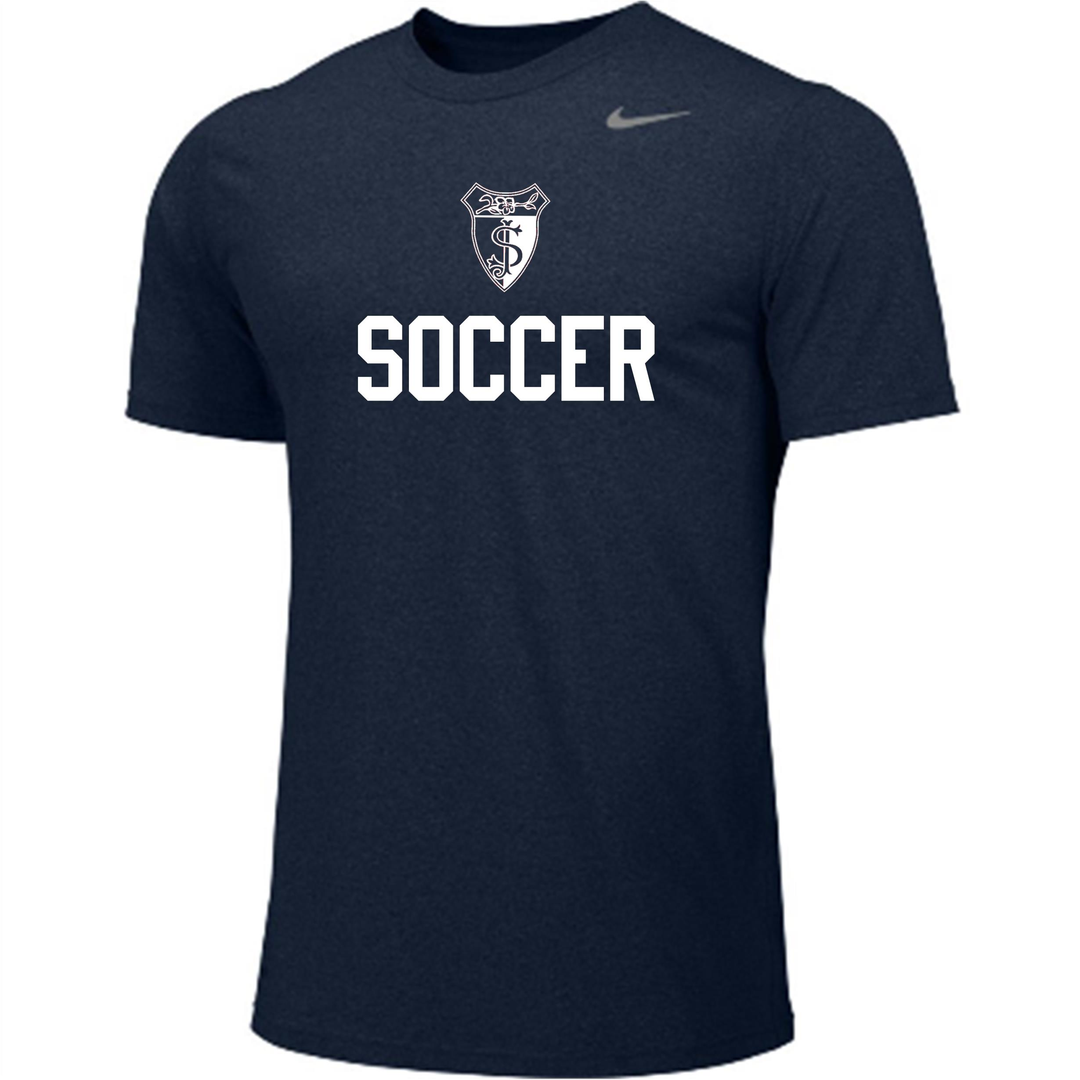 NIKE SJA SS LEGEND TEE St. Joesphs Academy Navy Mens Medium - Third Coast Soccer