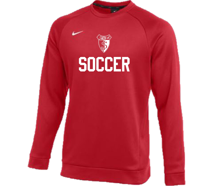 NIKE SJA THERMA CREW St. Joesphs Academy Red Mens Small - Third Coast Soccer