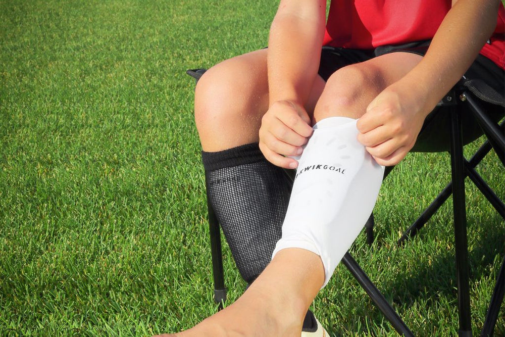 Kwikgoal Compression Sleeves  WHITE ADULT - Third Coast Soccer
