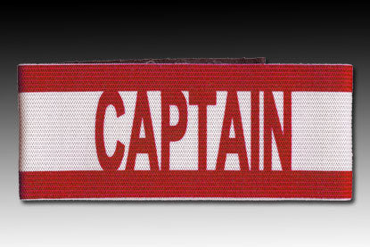 KWIKGOAL International Captains Armband - Red Player Accessories RED  - Third Coast Soccer