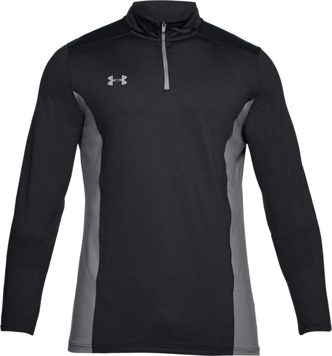 Under Armour Challenger II Midlayer Jacket - Black/Graphite Jackets Black Mens Small - Third Coast Soccer