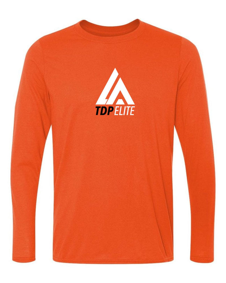 LATDP Elite Long-Sleeve T-Shirt LATDP Spiritwear ORANGE MENS SMALL - Third Coast Soccer