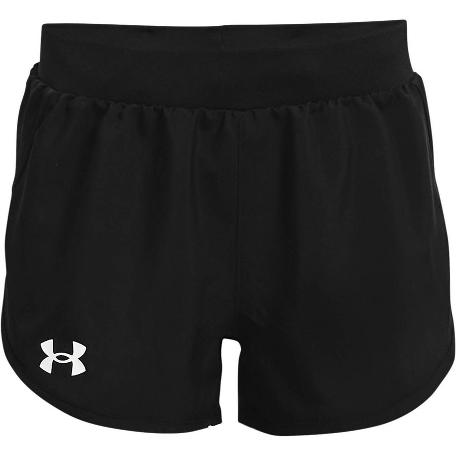 Under Armour Girls' Fly By Shorts - Black Shorts   - Third Coast Soccer
