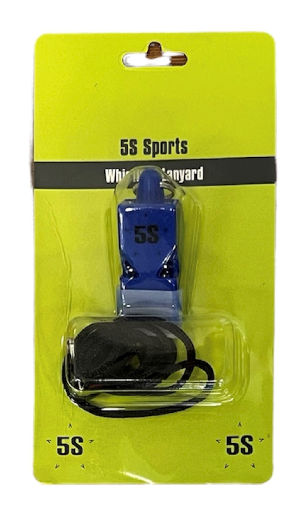 5S Basic Whistle and Lanyard Coaching Accessories Blue  - Third Coast Soccer