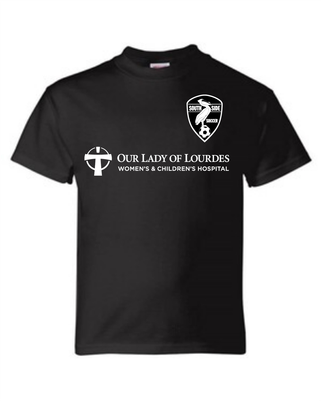 Southside Free Replacement Rec Tee Southside Youth Soccer Black Mens Small - Third Coast Soccer