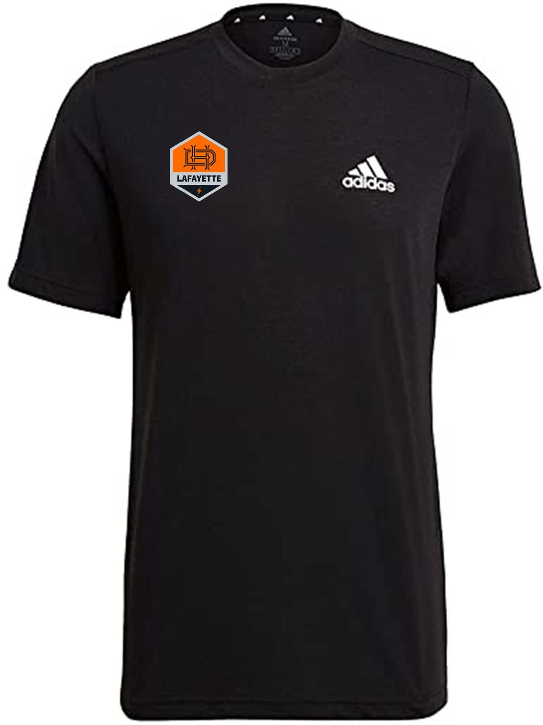 Adidas Dynamo Lafayette Fellready T-Shirt - Black Dynamo Jr Lafayette Spiritwear Mens Medium Black/White - Third Coast Soccer