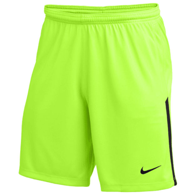 Nike League Knit II Short Shorts Volt/Black Mens XXLarge - Third Coast Soccer