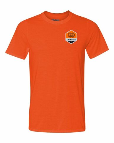 Dynamo Juniors Short-Sleeve T-Shirt  MENS LARGE ORANGE - Third Coast Soccer