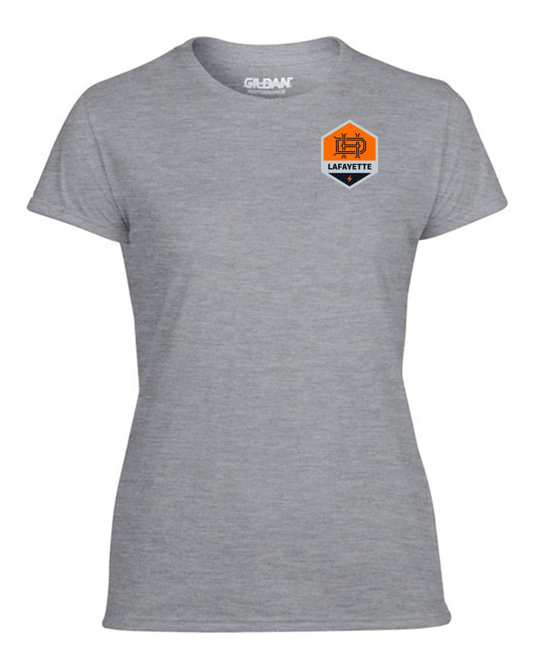 Dynamo Juniors Short-Sleeve T-Shirt  WOMENS SMALL GREY - Third Coast Soccer