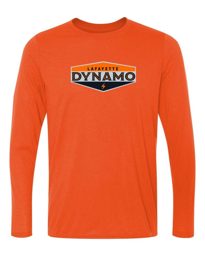 Dynamo Juniors Long-Sleeve T-Shirt  WOMENS SMALL ORANGE - Third Coast Soccer