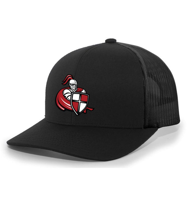 William Carey Trucker Hat Carey Athletics Black/Black  - Third Coast Soccer