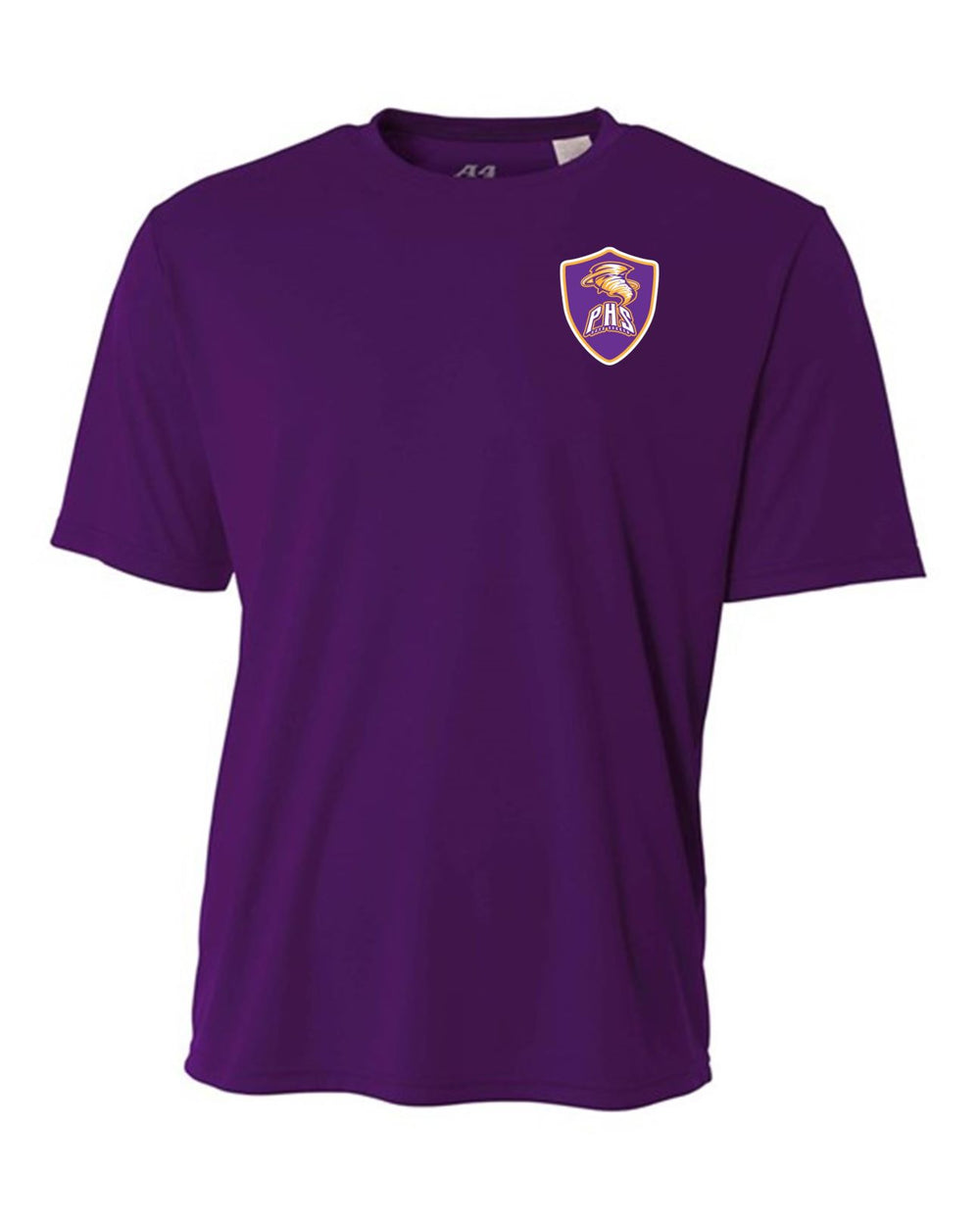 A4 Purvis High School Practice Shirt Purvis High School Mens Small Purple - Third Coast Soccer