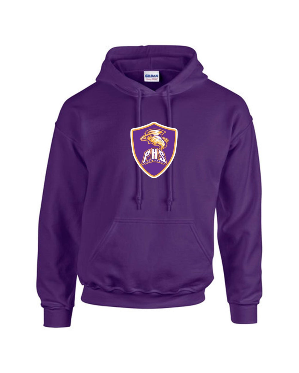Purvis High School Hooded Sweatshirt Purvis High School Mens Small Purple - Third Coast Soccer