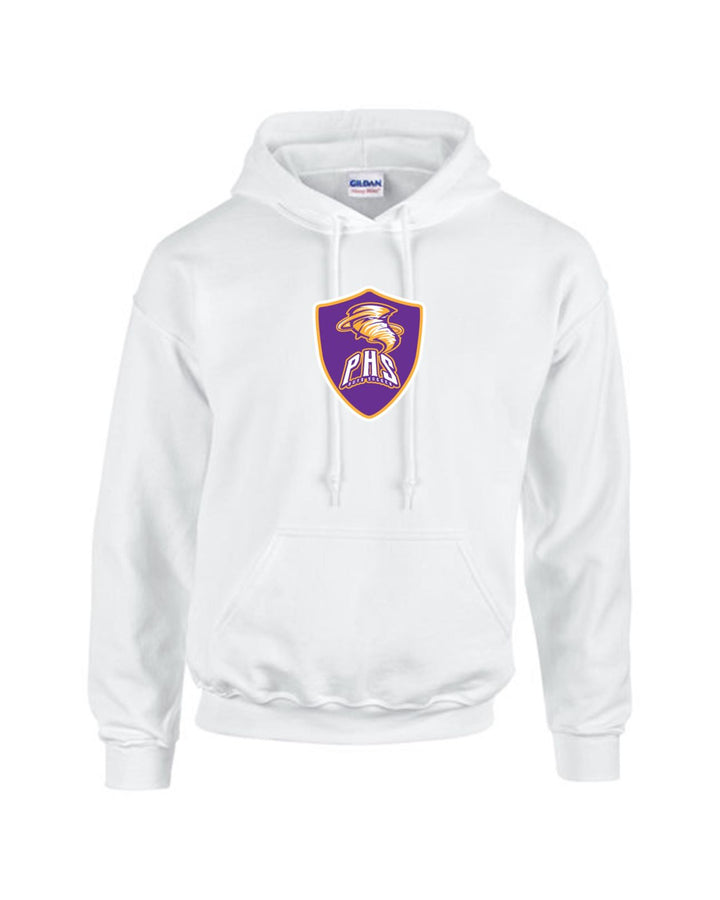 Purvis High School Hooded Sweatshirt Purvis High School Mens Large White - Third Coast Soccer