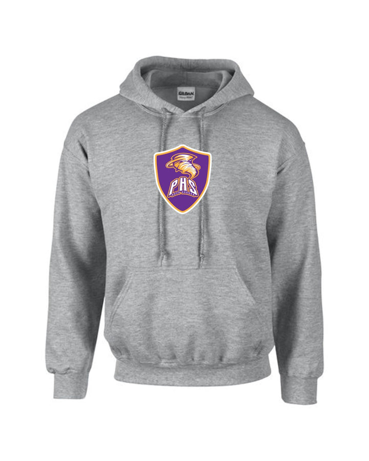 Purvis High School Hooded Sweatshirt Purvis High School Youth Medium Sport Grey - Third Coast Soccer