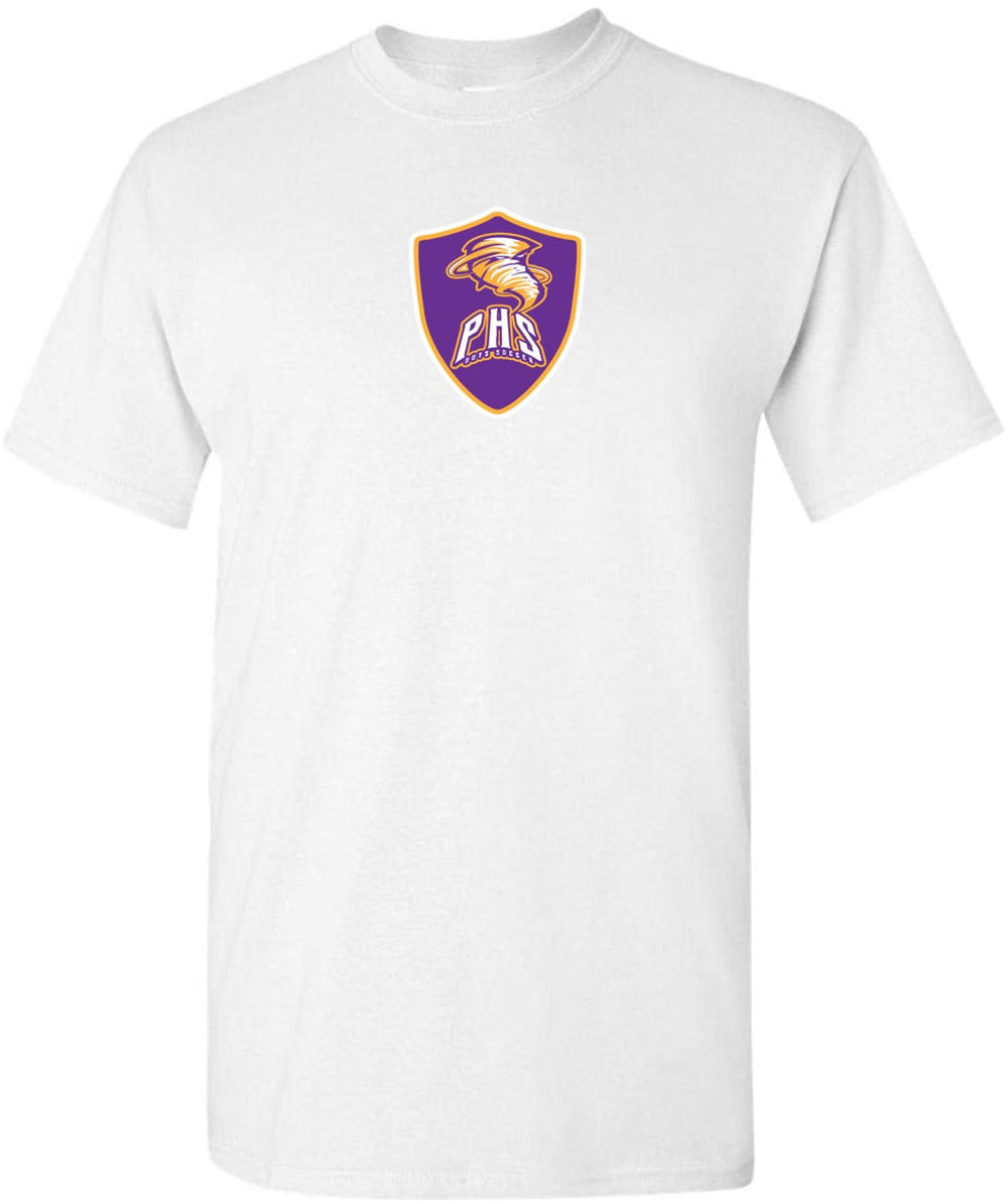Purvis High School Short-Sleeve T-Shirt Purvis High School Mens Small White - Third Coast Soccer