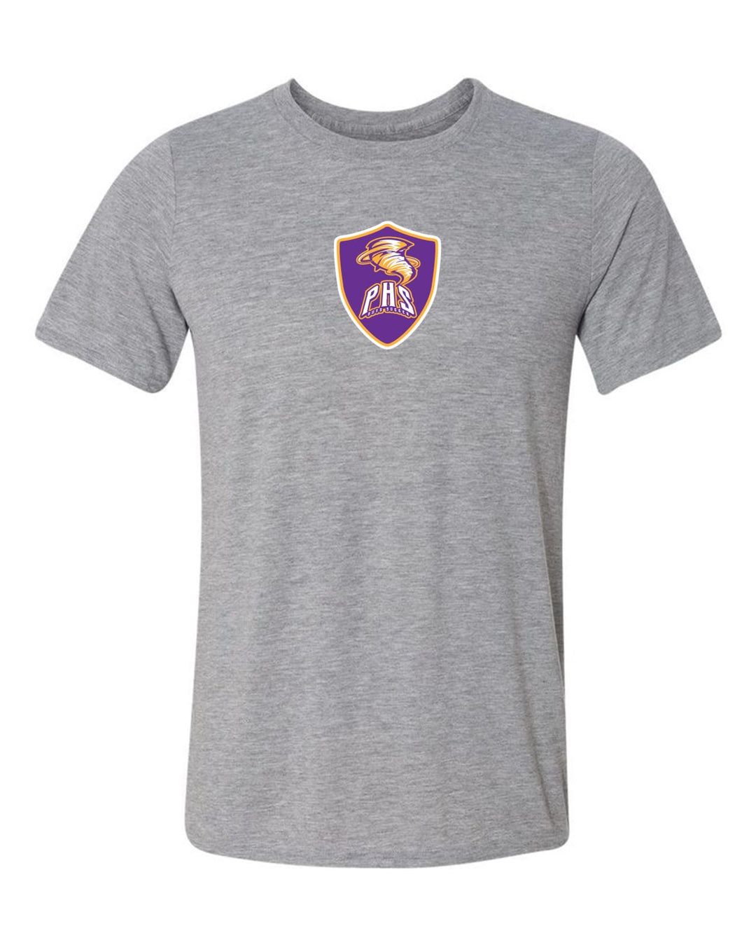 Purvis High School Short-Sleeve T-Shirt Purvis High School Mens X-Large Grey - Third Coast Soccer