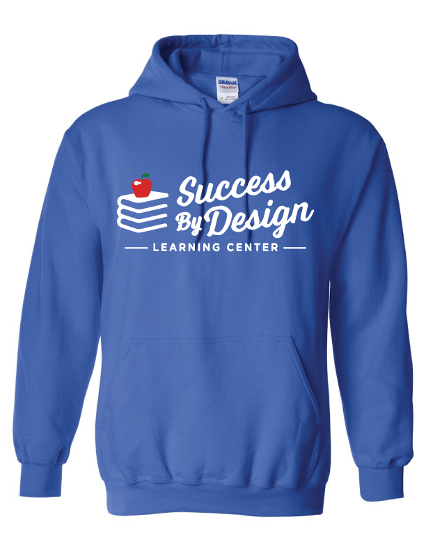 Success By Design Hooded Sweatshirt Success By Design Royal Mens Small - Third Coast Soccer