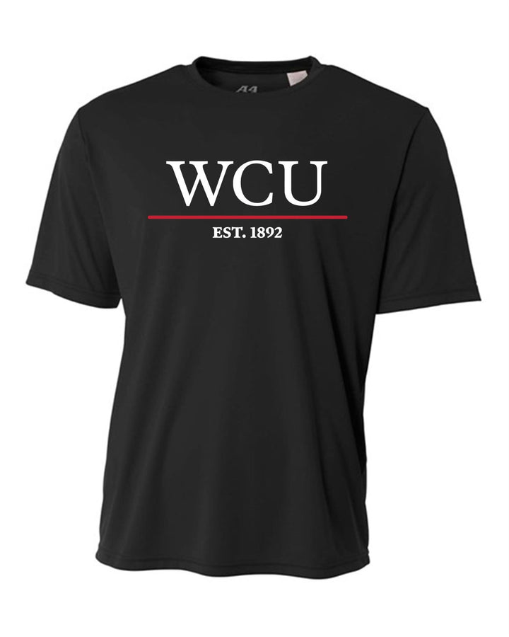 WCU School Of Natural & Behavioral Sciences Men's Short-Sleeve Performance Shirt WCU NBS Black Mens Small - Third Coast Soccer