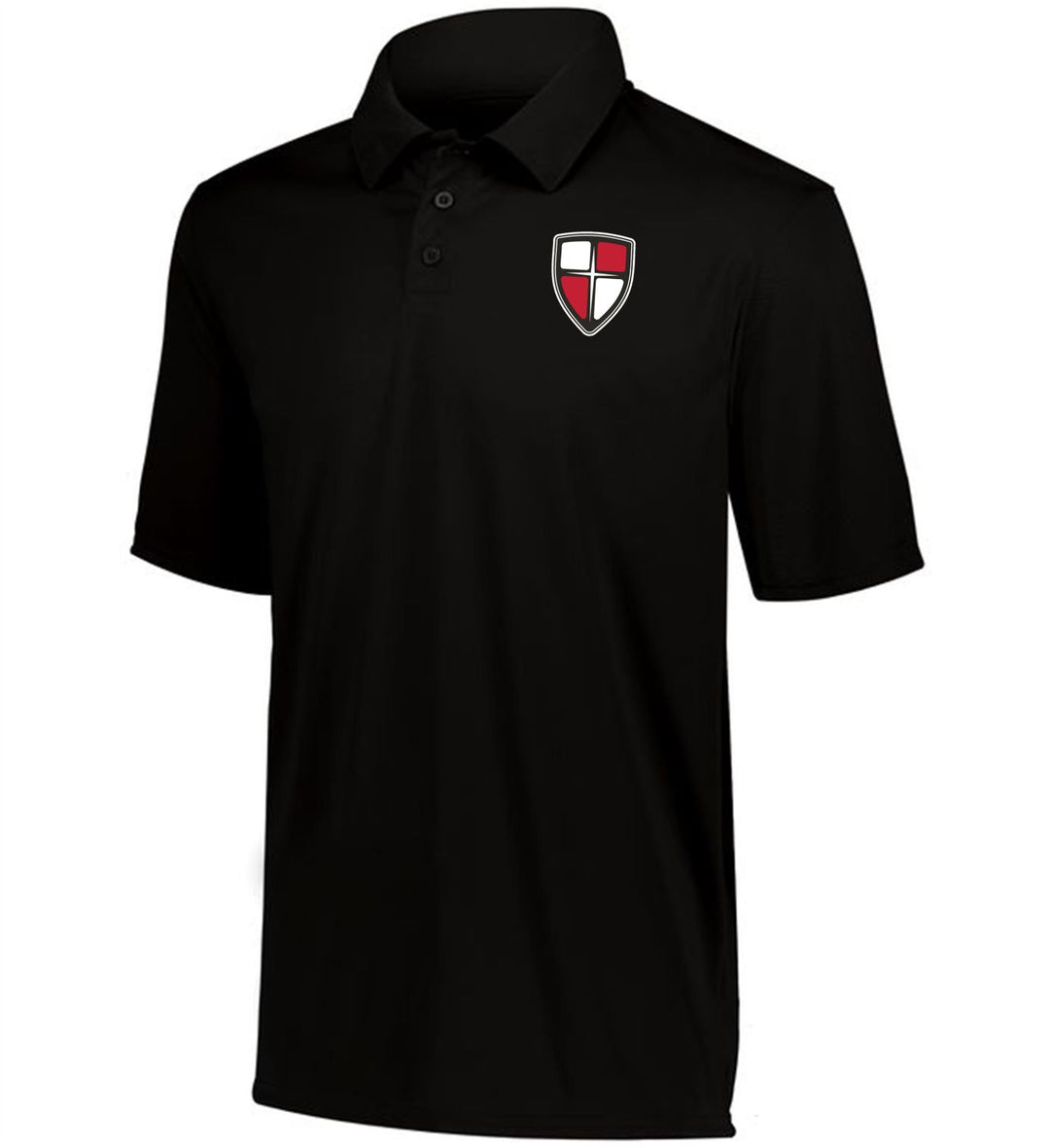 WCU Mens Shield Vital Polo WCU Shield Black Mens Medium - Third Coast Soccer