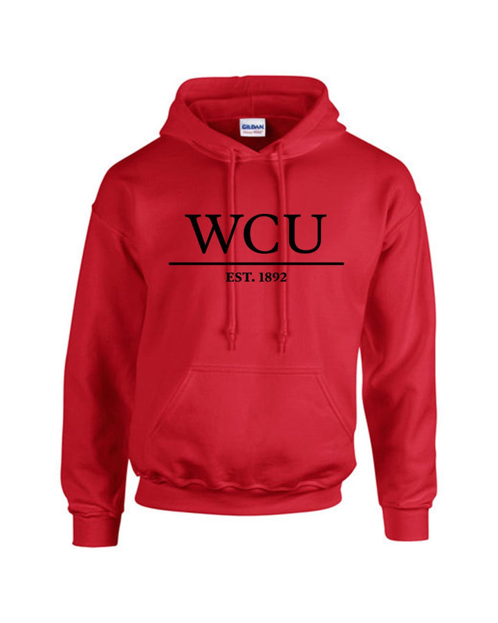 WCU Baton Rouge Men's Hoody WCU BR Red Mens Small - Third Coast Soccer