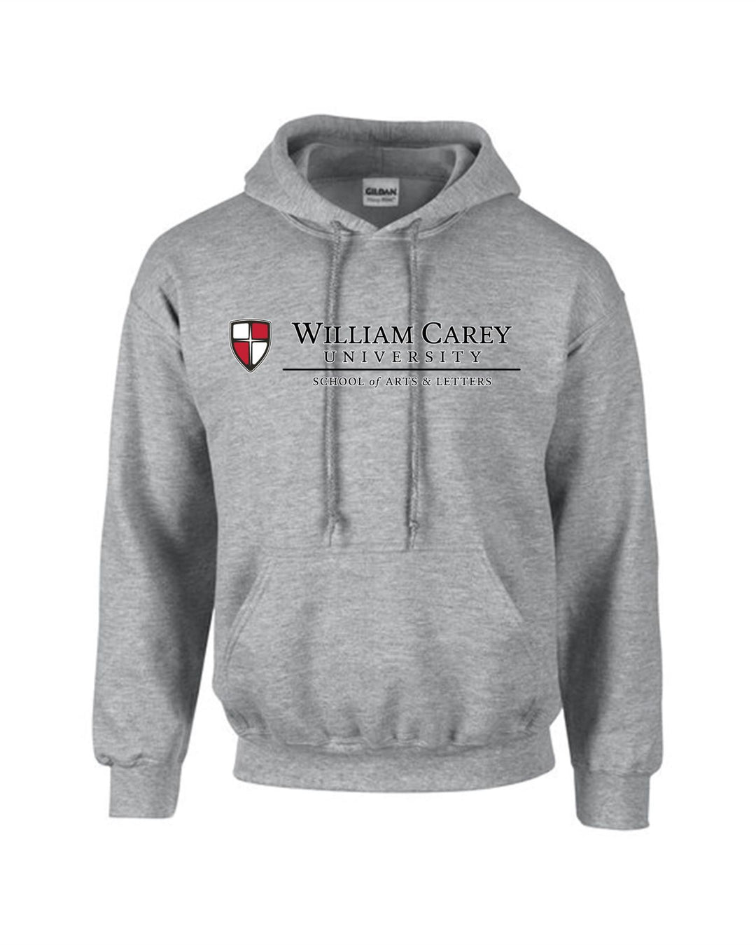 WCU School Of Arts & Letters Men's Hoody WCU AL Sport Grey Mens Small - Third Coast Soccer