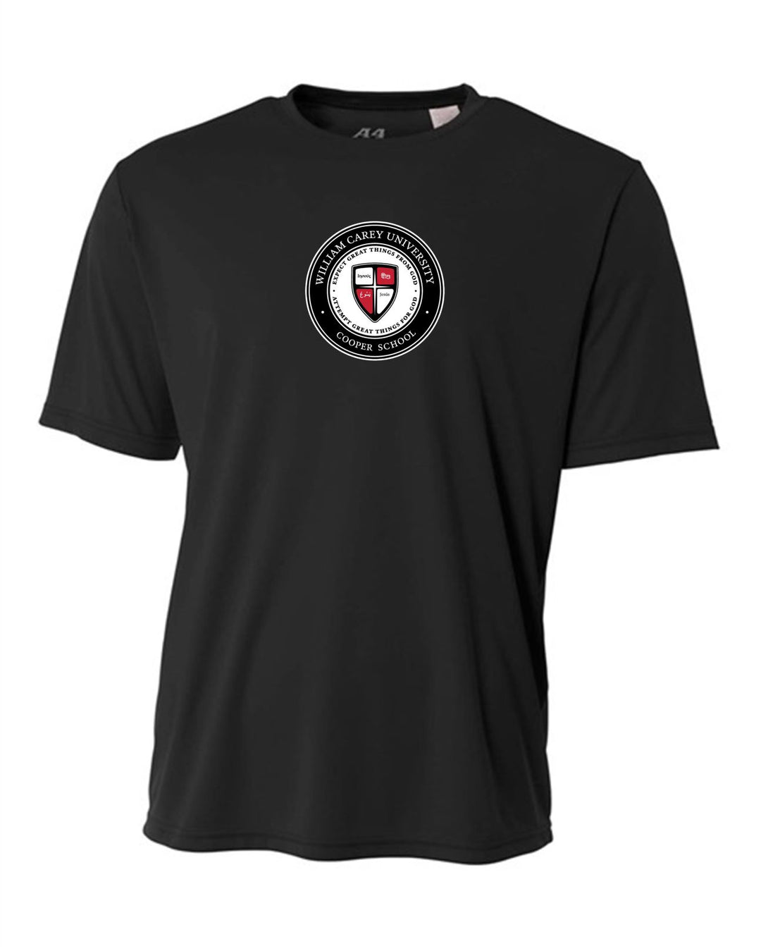 WCU Cooper School of Missions & Ministry Men's Short-Sleeve Performance Shirt WCU CSMM Black Mens Small - Third Coast Soccer