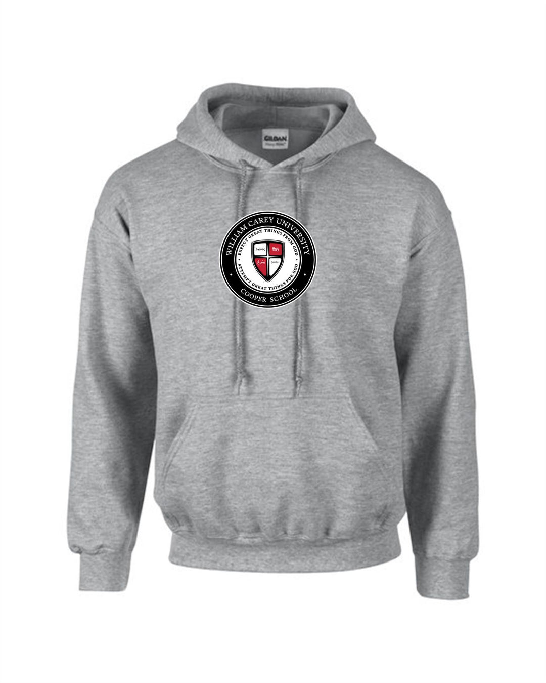 WCU Cooper School Of Missions & Ministry Men's Hoody WCU CSMM Silver Grey Mens Small - Third Coast Soccer