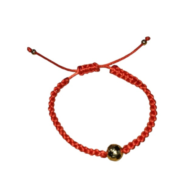 RPS Designs Adjustable Soccer Bracelet Jewelry Red  - Third Coast Soccer