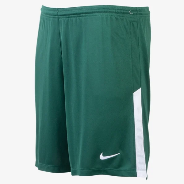 Nike Youth League Knit II Short Shorts Gorge Green/White Youth Small - Third Coast Soccer