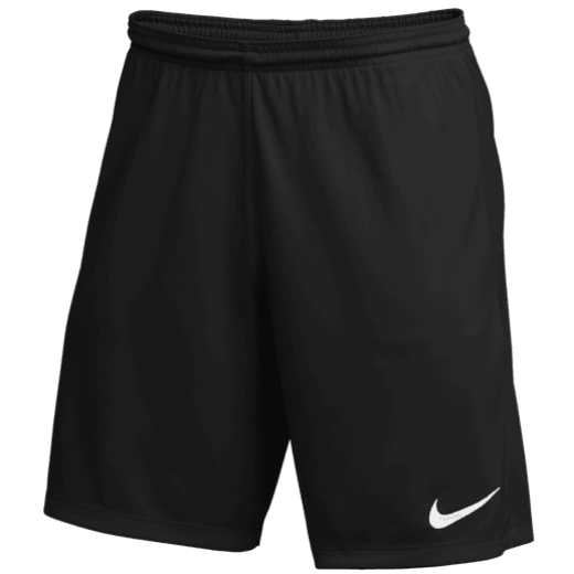 Nike Park III Short Shorts Black/White Mens Small - Third Coast Soccer