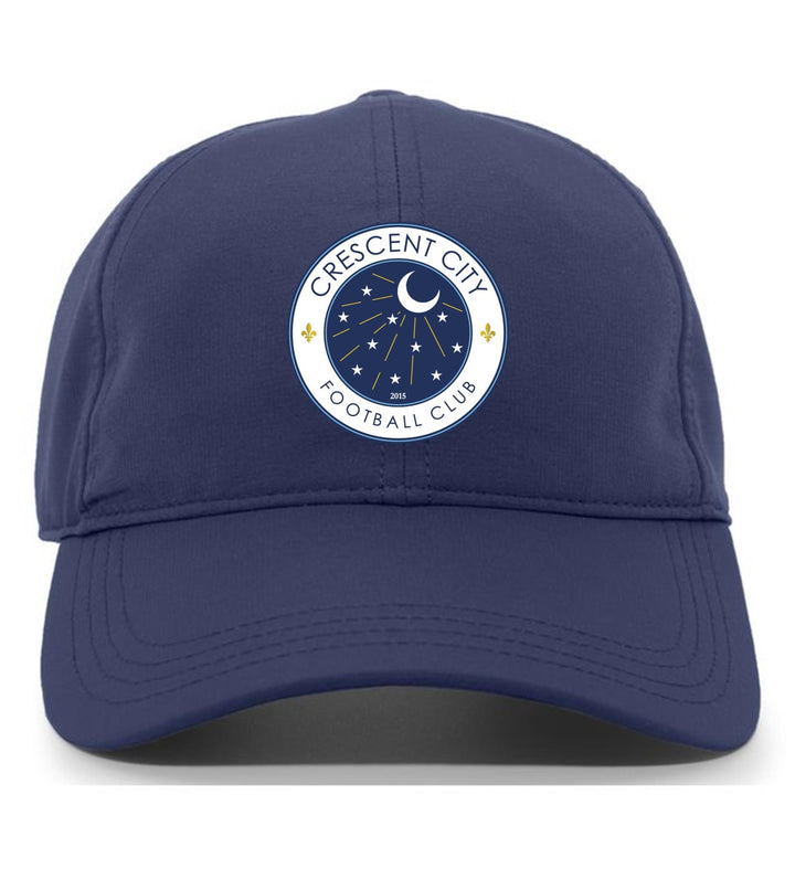 Crescent City FC Adjustable Cap Crescent City Soccer Navy  - Third Coast Soccer