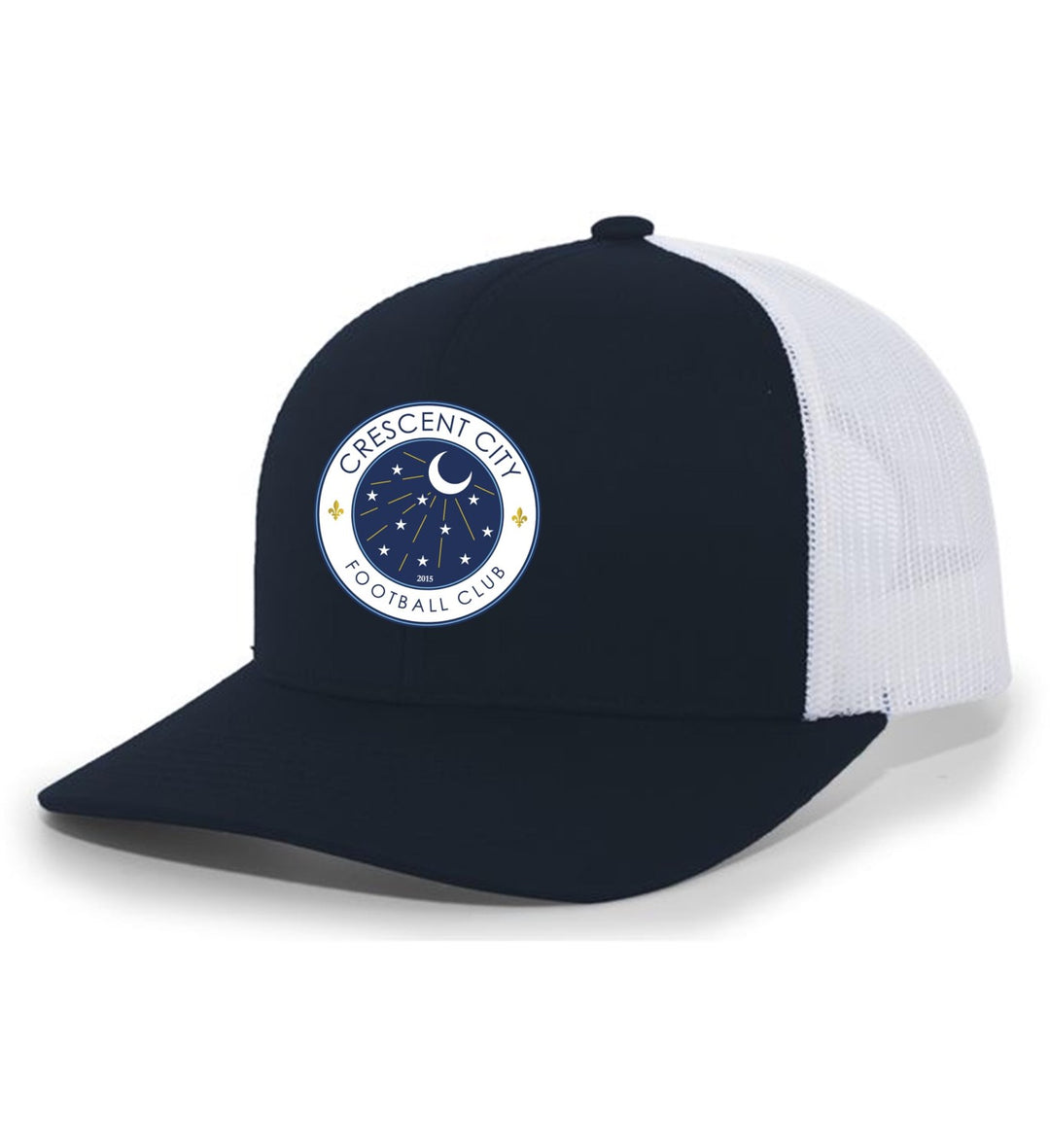 Crescent City Trucker Hat Crescent City Soccer Navy/White  - Third Coast Soccer