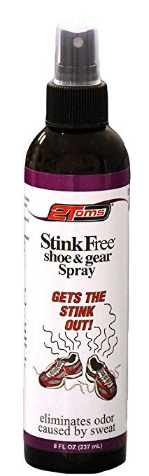 2Toms Stink Free 8 Oz. Spray Footwear Accessories EACH  - Third Coast Soccer