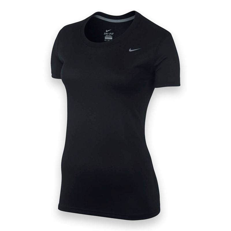 Nike Womens Legend S/S Tee - Black Training Jersey Carbon Heather X-Small - Third Coast Soccer